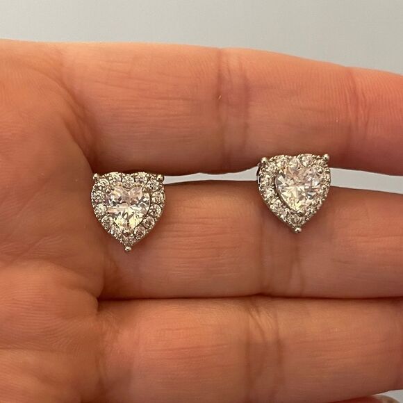 The My Heart Is Full stud earrings in 925 - Picture 11 of 11